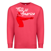 Cardinal this is america meme Premium Sweatshirt - linhVisuals