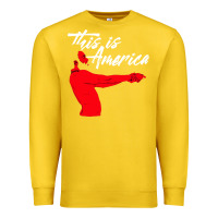 Lemon this is america meme Premium Sweatshirt - linhVisuals
