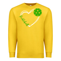 Lemon love pickleball women Premium Sweatshirt - linhVisuals