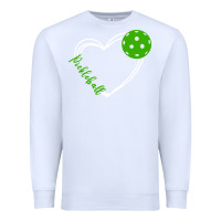 White love pickleball women Premium Sweatshirt - linhVisuals