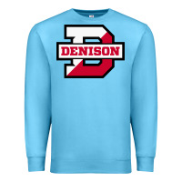 Ocean Blue denison high school Premium Sweatshirt - linhVisuals