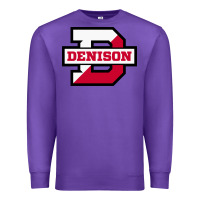 Purple denison high school Premium Sweatshirt - linhVisuals