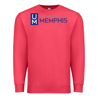 Cardinal University Of Memphis Wordmark Premium Sweatshirt - linhVisuals