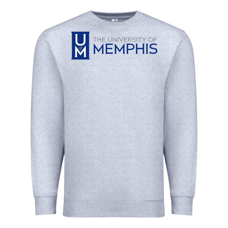 University Of Memphis Wordmark Premium Sweatshirt by linhVisuals | Teevron