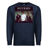 Navy #boyz 2 men tour 2022 Premium Sweatshirt - linhVisuals