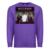 Purple #boyz 2 men tour 2022 Premium Sweatshirt - linhVisuals