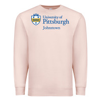 Pale Pink University Of Pittsburgh At Johnstown New Premium Sweatshirt - linhVisuals