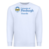 White University Of Pittsburgh At Titusville New Premium Sweatshirt - linhVisuals