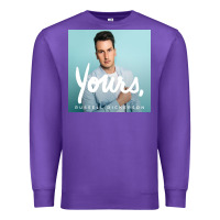 Purple yours russell dickerson Premium Sweatshirt - linhVisuals