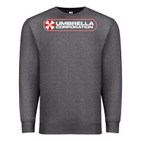 Charcoal Heather umbrella corporation company Premium Sweatshirt - linhVisuals