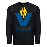 Black Vincennes University Premium Sweatshirt - linhVisuals