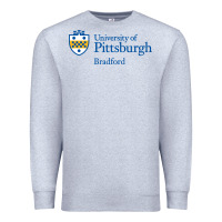 Heather Grey University Of Pittsburgh At Bradford New Premium Sweatshirt - linhVisuals