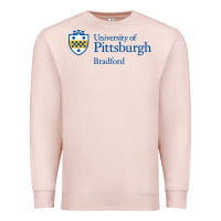 Pale Pink University Of Pittsburgh At Bradford New Premium Sweatshirt - linhVisuals