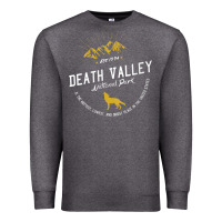 Charcoal Heather death valley national park hiker hiking nevada cool Premium Sweatshirt - linhVisuals