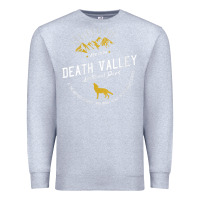 Heather Grey death valley national park hiker hiking nevada cool Premium Sweatshirt - linhVisuals