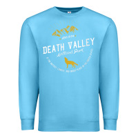 Ocean Blue death valley national park hiker hiking nevada cool Premium Sweatshirt - linhVisuals