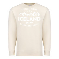 Sandshell iceland hiking landmannalaugar est 1477 Premium Sweatshirt - linhVisuals