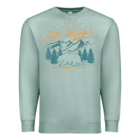 Seafoam mount rainier national park washington usa vacation hiking Premium Sweatshirt - linhVisuals