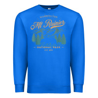 True Royal mount rainier national park washington usa vacation hiking Premium Sweatshirt - linhVisuals