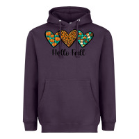 Plum hello fall Heavyweight Hoodie - JahusDesignShop