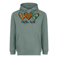 Sage hello fall Heavyweight Hoodie - JahusDesignShop
