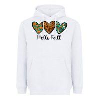 White hello fall Heavyweight Hoodie - JahusDesignShop