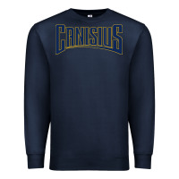 Navy Canisius Athletics Wordmark Premium Sweatshirt - linhVisuals