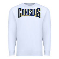 White Canisius Athletics Wordmark Premium Sweatshirt - linhVisuals