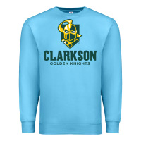 Ocean Blue Clarkson Golden Knights Premium Sweatshirt - linhVisuals