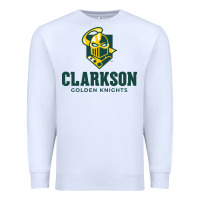 White Clarkson Golden Knights Premium Sweatshirt - linhVisuals