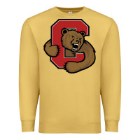 Antique Gold Cornell Big Red Premium Sweatshirt - linhVisuals