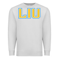 Dove Grey Liu Gold Wordmark Premium Sweatshirt - linhVisuals