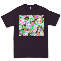 Plum Easter bunny and egg Premium Tee - CowGirlArtShop