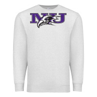 Oatmeal Heather Niagara Purple Eagles Premium Sweatshirt - linhVisuals