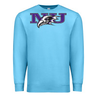 Ocean Blue Niagara Purple Eagles Premium Sweatshirt - linhVisuals