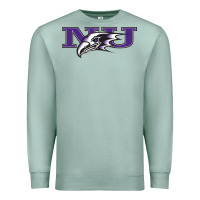 Seafoam Niagara Purple Eagles Premium Sweatshirt - linhVisuals