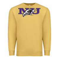 Antique Gold Niagara Purple Eagles Premium Sweatshirt - linhVisuals