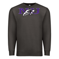 Smoke Niagara Purple Eagles Premium Sweatshirt - linhVisuals