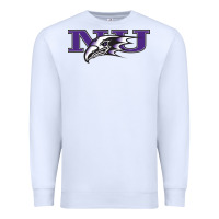 White Niagara Purple Eagles Premium Sweatshirt - linhVisuals