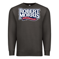 Smoke Robert Morris Colonials Wordmark Premium Sweatshirt - linhVisuals