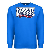 True Royal Robert Morris Colonials Wordmark Premium Sweatshirt - linhVisuals