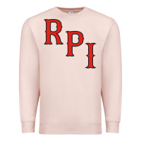 Pale Pink Rpi Engineers Hockey Premium Sweatshirt - linhVisuals