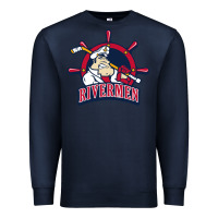 Navy peoria rivermen Premium Sweatshirt - linhVisuals