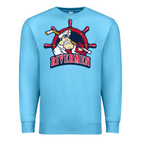 Ocean Blue peoria rivermen Premium Sweatshirt - linhVisuals