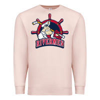 Pale Pink peoria rivermen Premium Sweatshirt - linhVisuals