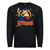 Black peoria rivermen Premium Sweatshirt - linhVisuals