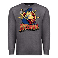Charcoal Heather peoria rivermen Premium Sweatshirt - linhVisuals