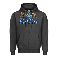 Charcoal Heather boy mama Zipper Hoodie - JahusDesignShop
