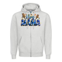 Dove Grey boy mama Zipper Hoodie - JahusDesignShop