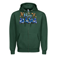 Sports Green boy mama Zipper Hoodie - JahusDesignShop